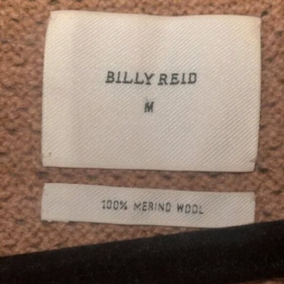 Billy Reid Tan Zip Up Sweater - Picture 3 of 3